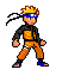 pixel naruto art